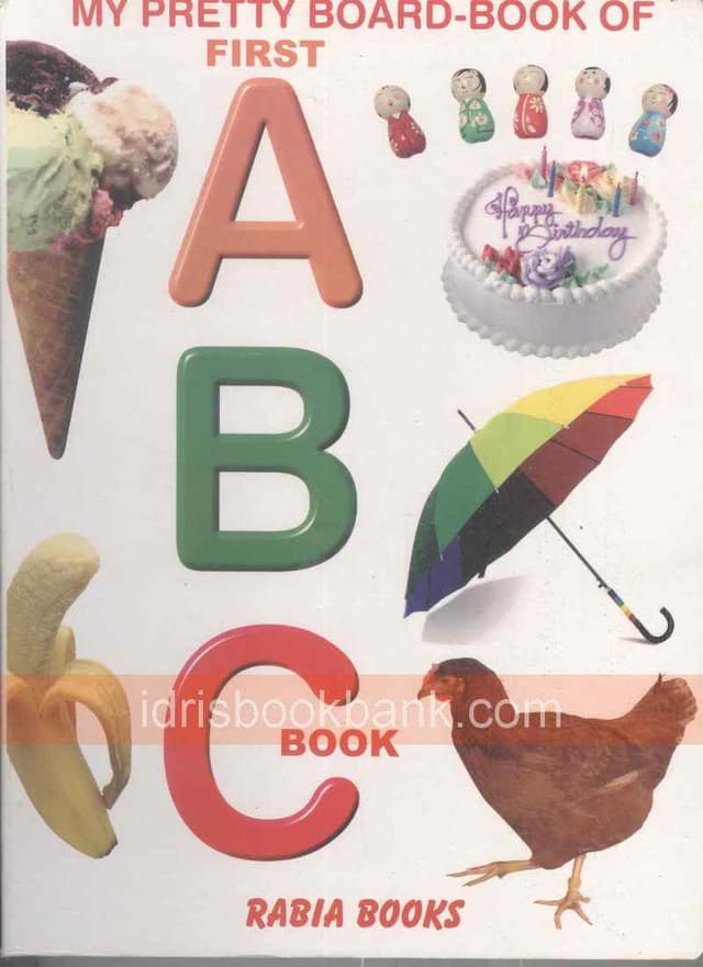 MY PRETTY BOARD BOOK OF ABC -ALIF BAY PAY