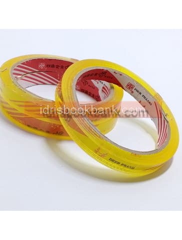 DEER TRANSPARENT TAPE 1/2 INCH