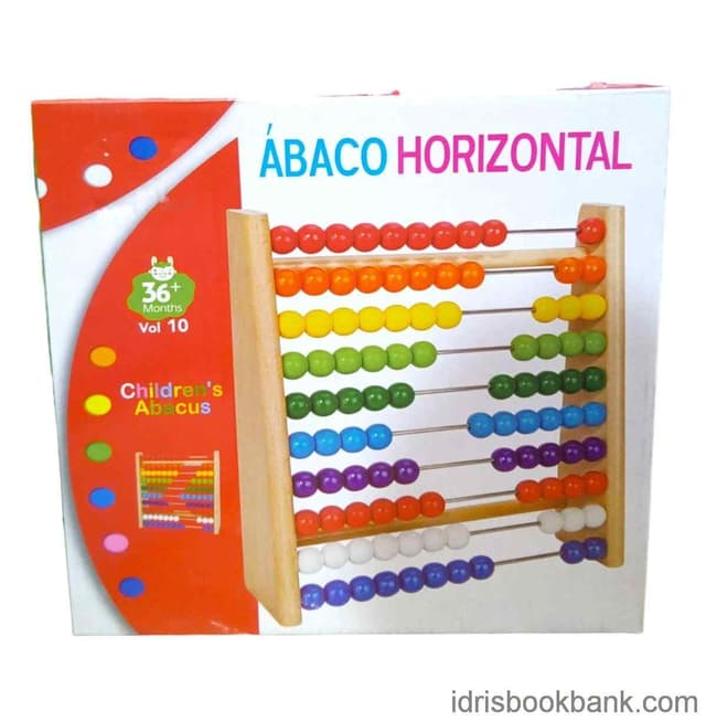 WOOD ABACUS STEEL BAR ST6784