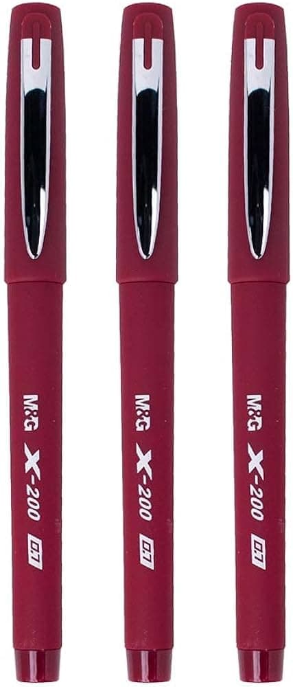M&G GEL PEN X-200 RED