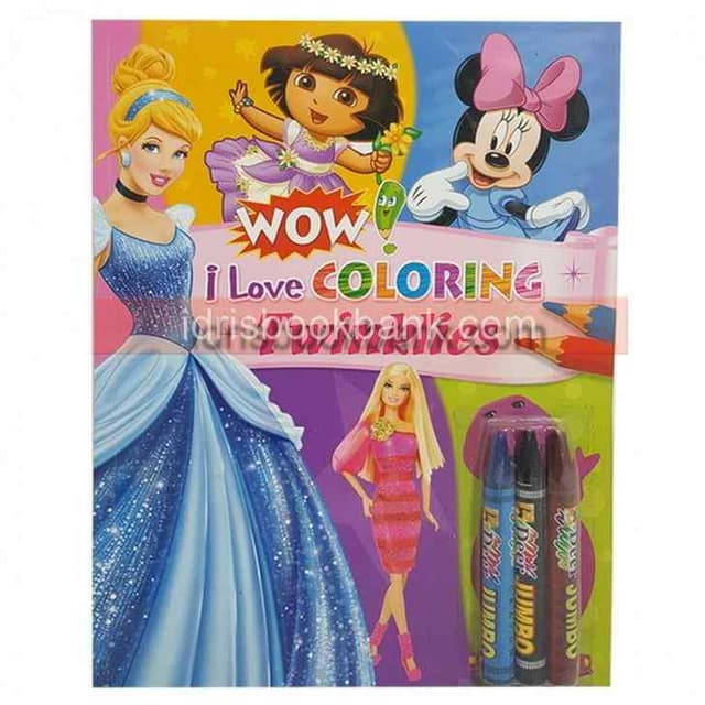 WOW I LOVE COLOURING TWINKLIES
