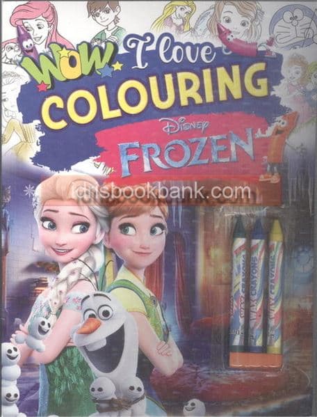 WOW I LOVE COLOURING FROZEN
