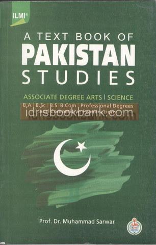 ILMI A TEXT BOOK OF PAKISTAN STUDIES BA BSC BS BCOM