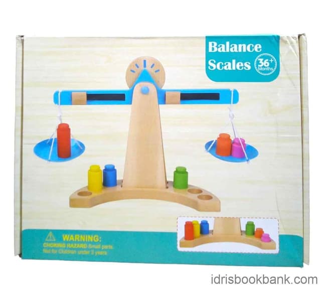 WOODEN BALANCE SCALE NO ST4749
