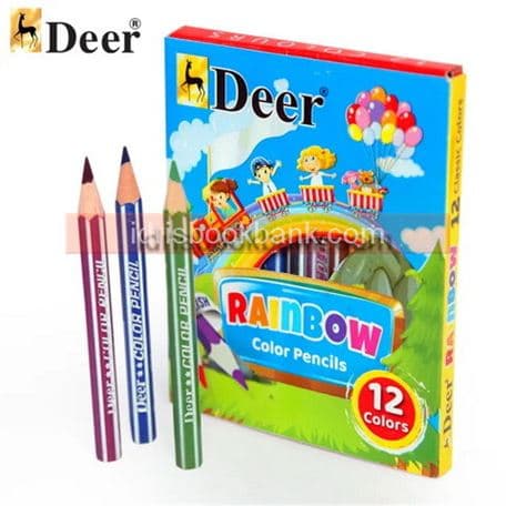 DEER RAINBOW COLOUR PENCIL 200-12