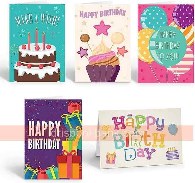 BIRTHDAY CARDS ( 60 )