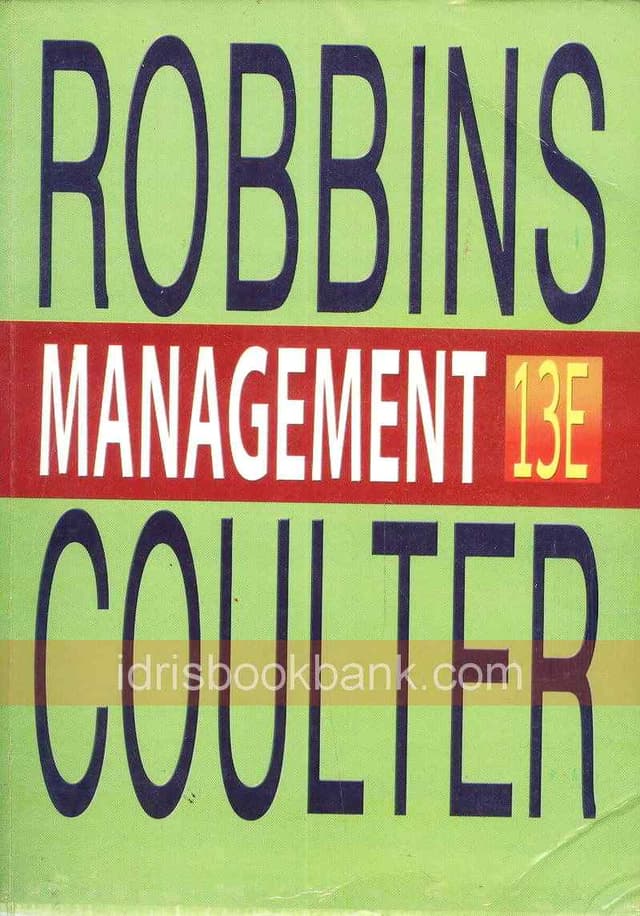 MANAGEMENT 13E (ROBBINS)