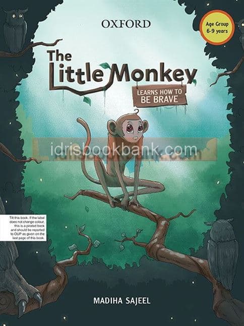 OXFORD THE LITTLE MONKEY LEARNS HOW TO BE BRAVE