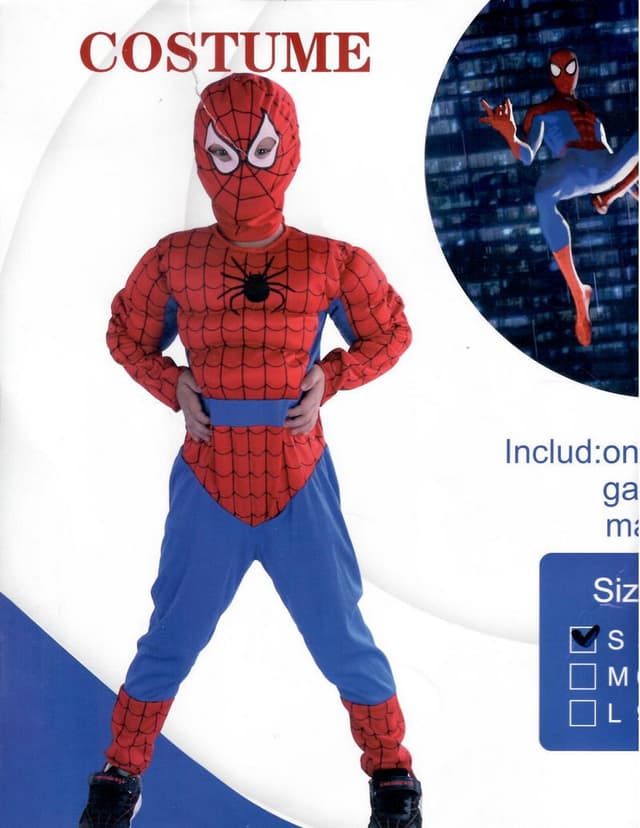 COSTUME SPIDERMAN SMALL