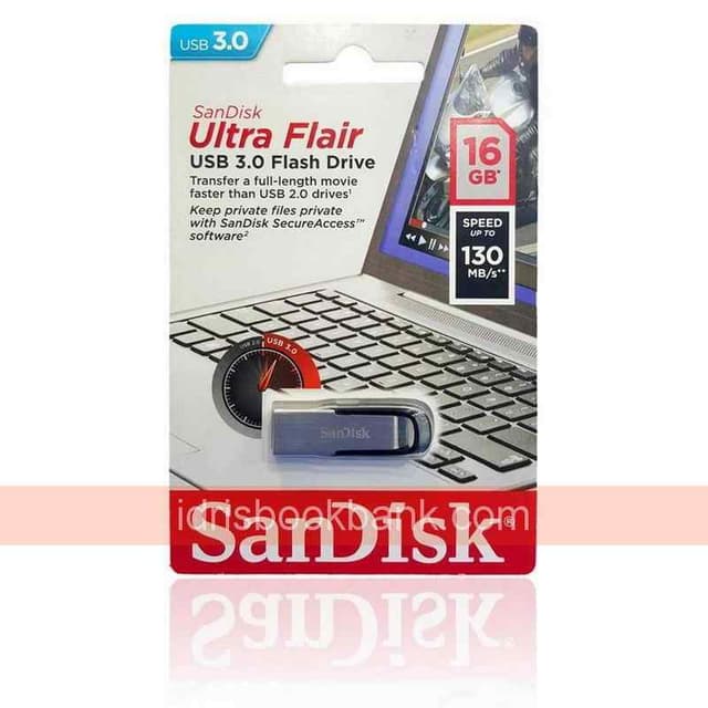USB FLASH DRIVE SANDISK ULTRA FLAIR 16GB 3.0