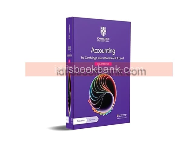 CAMBRIDGE AS & A LEVEL ACCOUNTING COURSE BOOK 3E