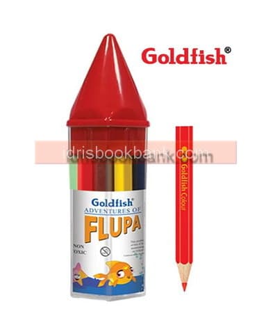 GOLDFISH 12 COLOUR PENCILS PLAST CAN