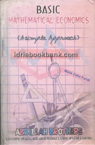 BASIC MATHEMATICAL ECONOMICS