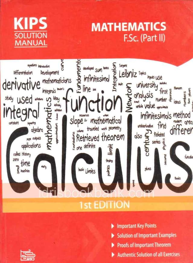 KIPS SOLUTION MANUAL MATHEMATICS FSC PART2 FB