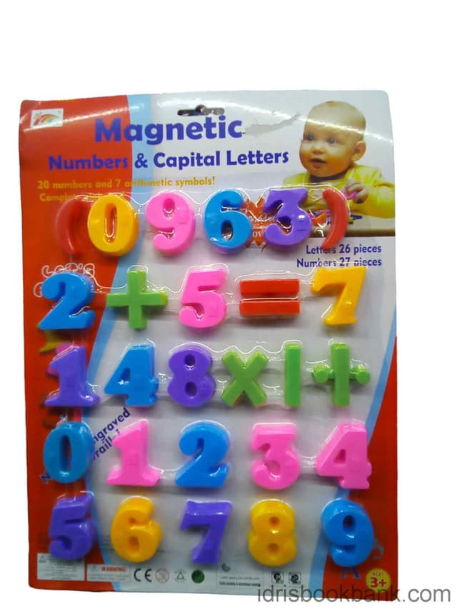 MAGNETIC LETTER 123/ABC NO 962