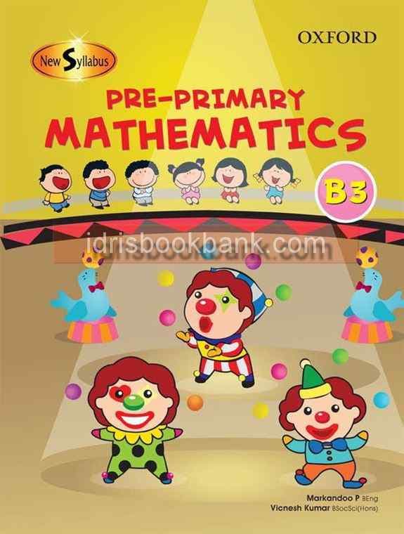 OXFORD NEW SYLLABUS PRE PRIMARY MATHEMATICS B3