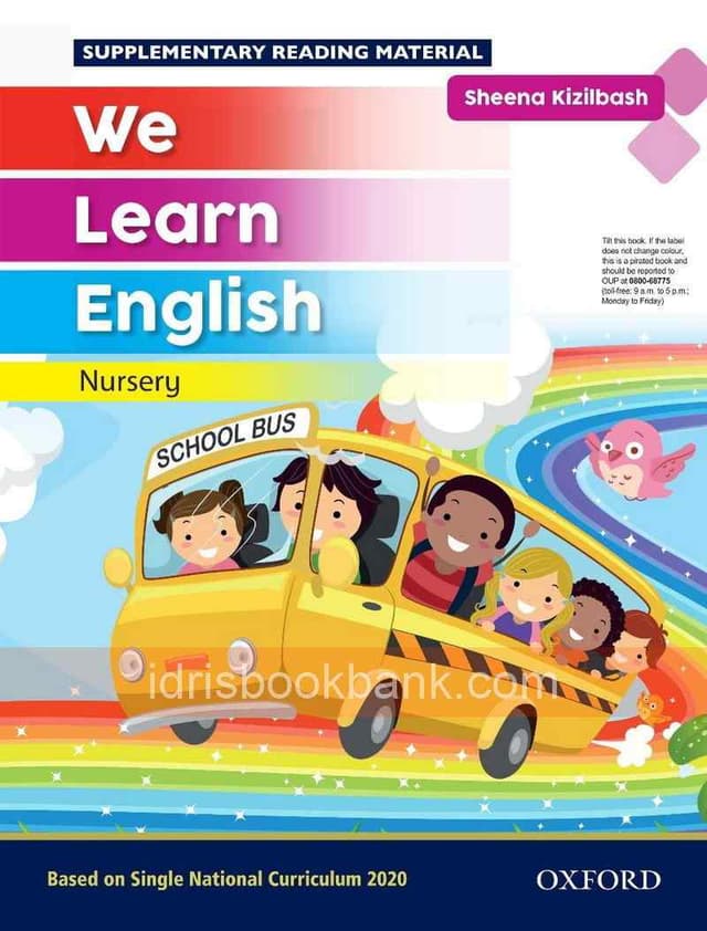 OXFORD WE LEARN ENGLISH NURSERY