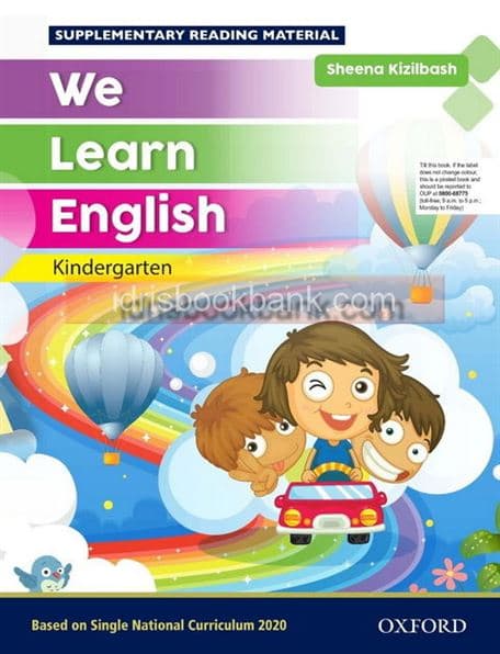 OXFORD WE LEARN ENGLISH FOR KINDERGARTEN