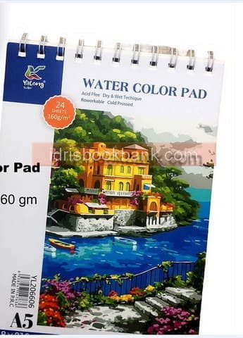 YALONG WATER COLOUR PAD A5 YL206606