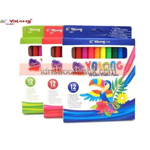 YALONG WATER COLOUR PEN YL18036-12 *