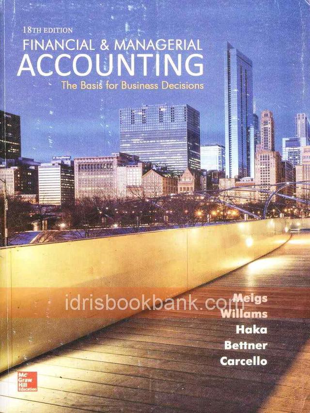 FINANCIAL & MANAGERIAL ACCOUNTING 18ED