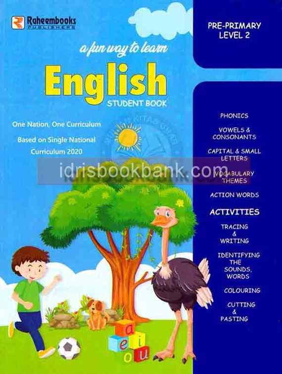 A FUN WAY TO LEARN ENGLISH STUDENT BOOK PRE PRIMARY LEVEL 2