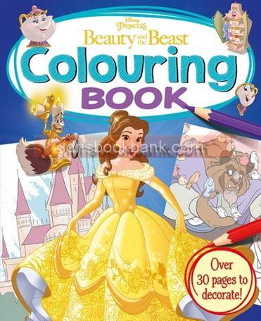 DISNEY BEAUTY AND THE BEAST COLOURING BOOK