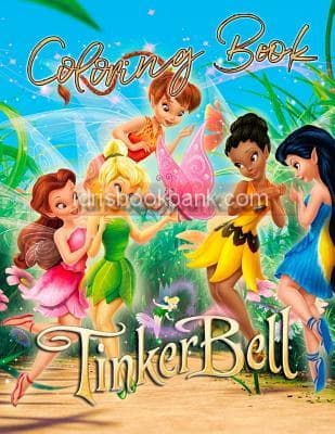 TINKER BELL COLOURING BOOK