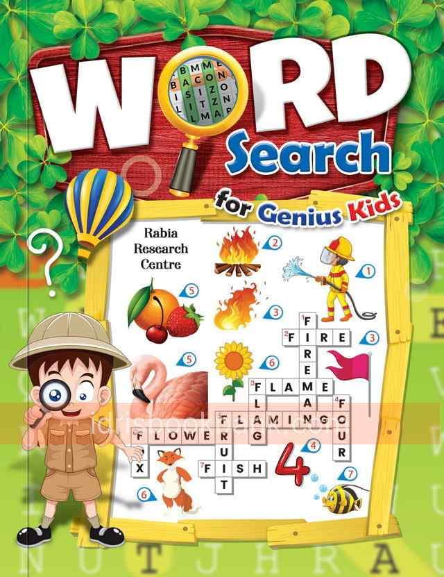 WORD SEARCH FOR GENIUS KIDS
