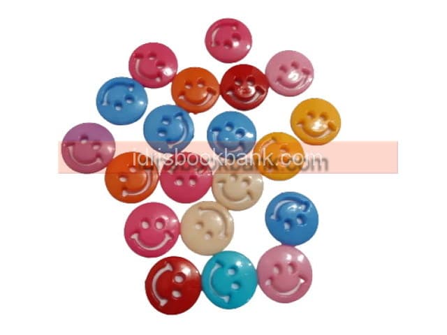ARTONIC AAC BUTTON NO-1085 SMILY 20 PCS