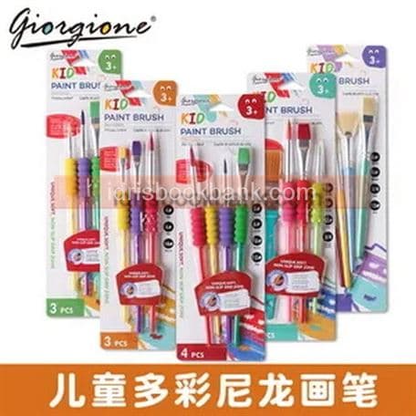KEEP SMILING ARTIST BRUSHES 3 PCS PACK NO 6043