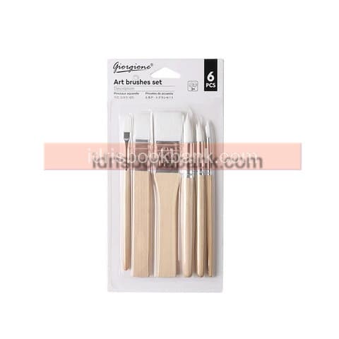GIORGIONE PAINT BRUSH 6 PCS SET NO-GM6