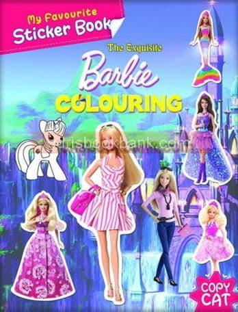 MY FAVOURITE STICKER BOOK THE EXQUISITE BARBIE