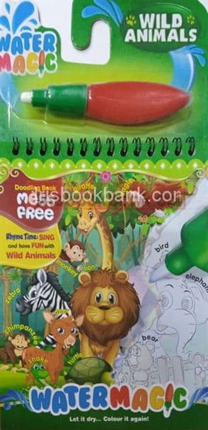 WATER DOODLE BOOK WILD ANIMALS NET