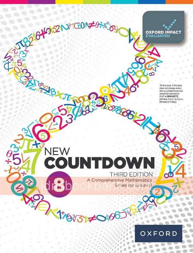 OXFORD NEW COUNTDOWN BOOK 8 3E