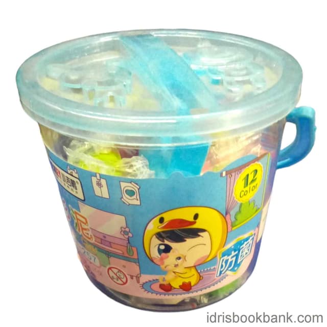 DUCKEY 3D PLAY DOUGH 12 COLORS NO-257