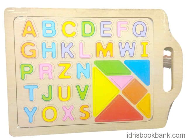 WOODEN BOARD 123/ABC NO B26