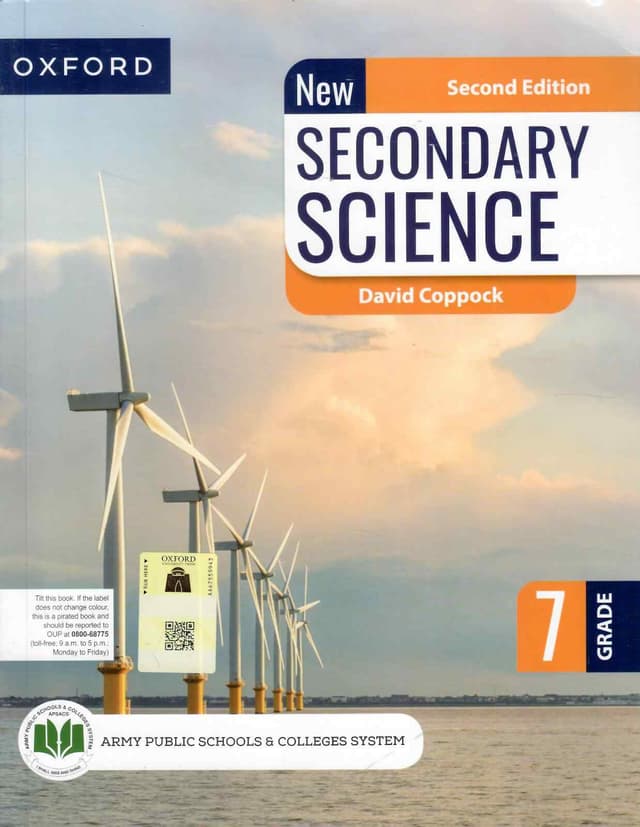 OXFORD NEW SECONDARY SCIENCE 2E BOOK 7