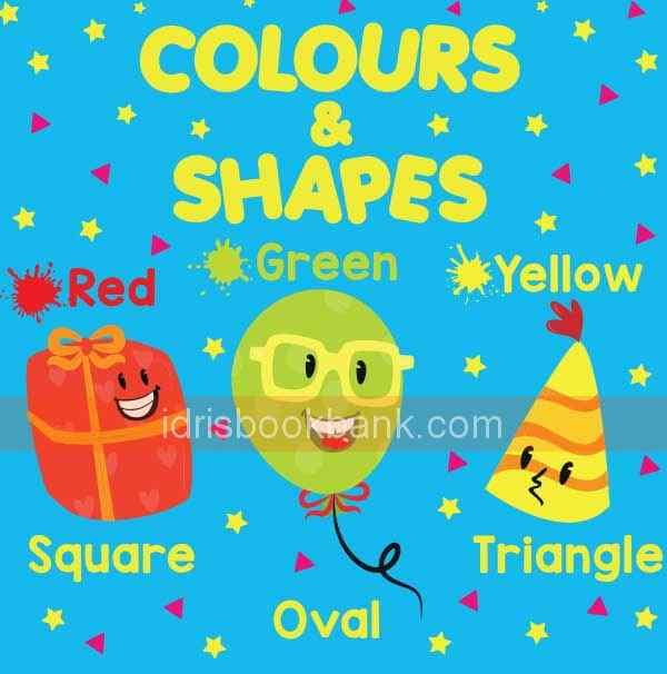 PARAMOUNT LITTLE HANDS BOARD BOOK COLOURS & SHAPES