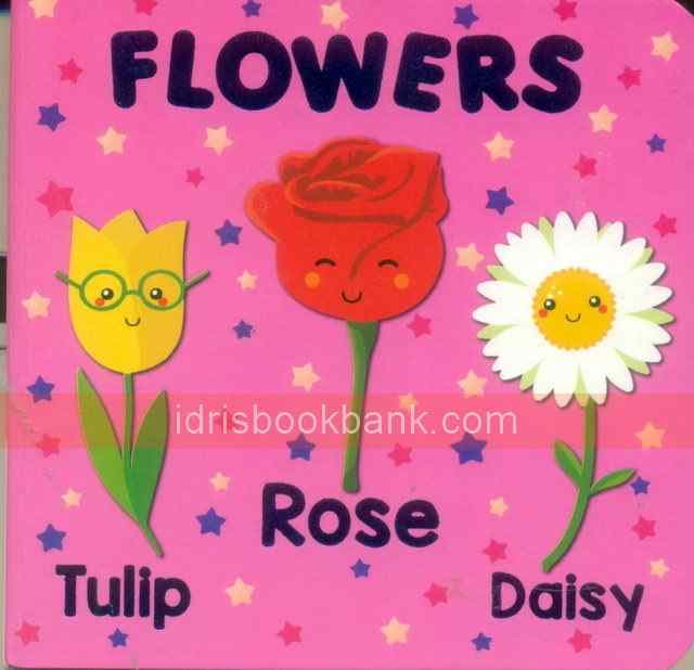 PARAMOUNT LITTLE HANDS BOARD BOOK FLOWERS*