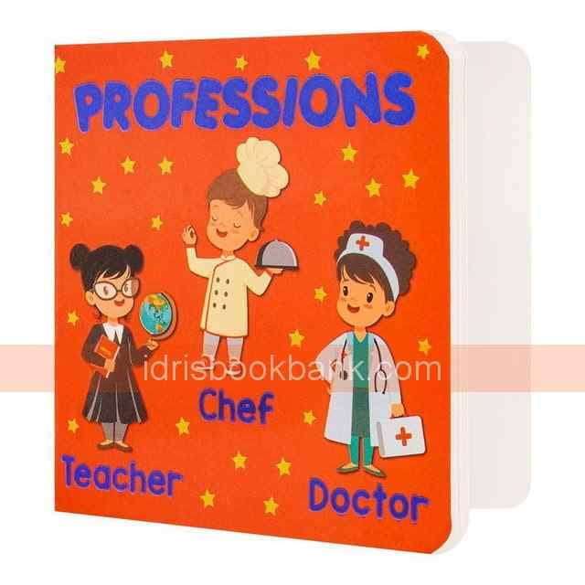 PARAMOUNT LITTLE HANDS BOARD BOOK PROFESSIONS