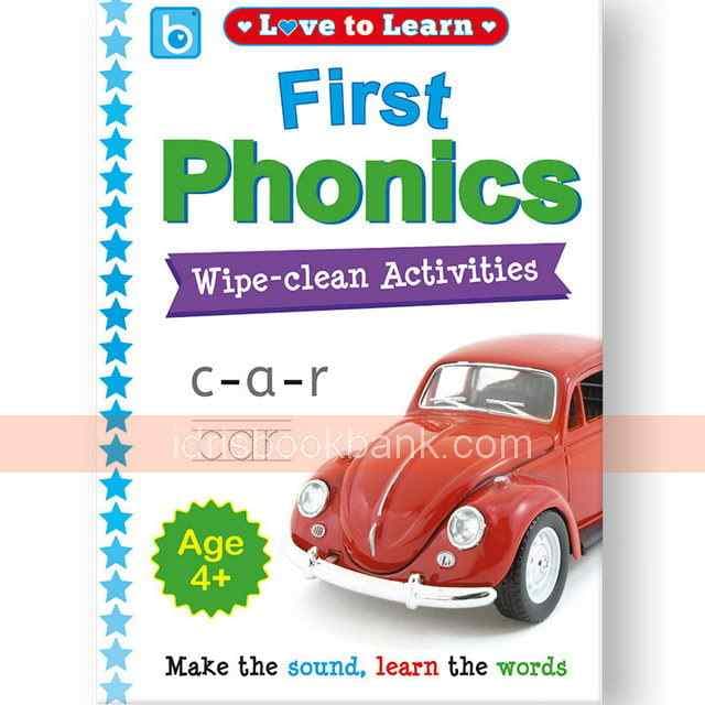 FIRST PHONICS WIPE-CLEAN ACTIVITIES