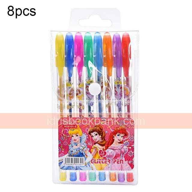 GLITTER PEN 882-8PCS