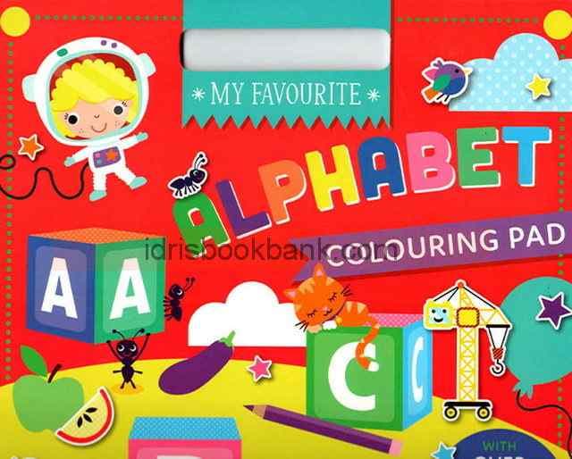 MY FAVOURITE ALPHABET COLOURING PAD
