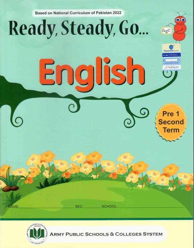 READY STEADY GO ENGLISH PRE 1 PREP TERM 2