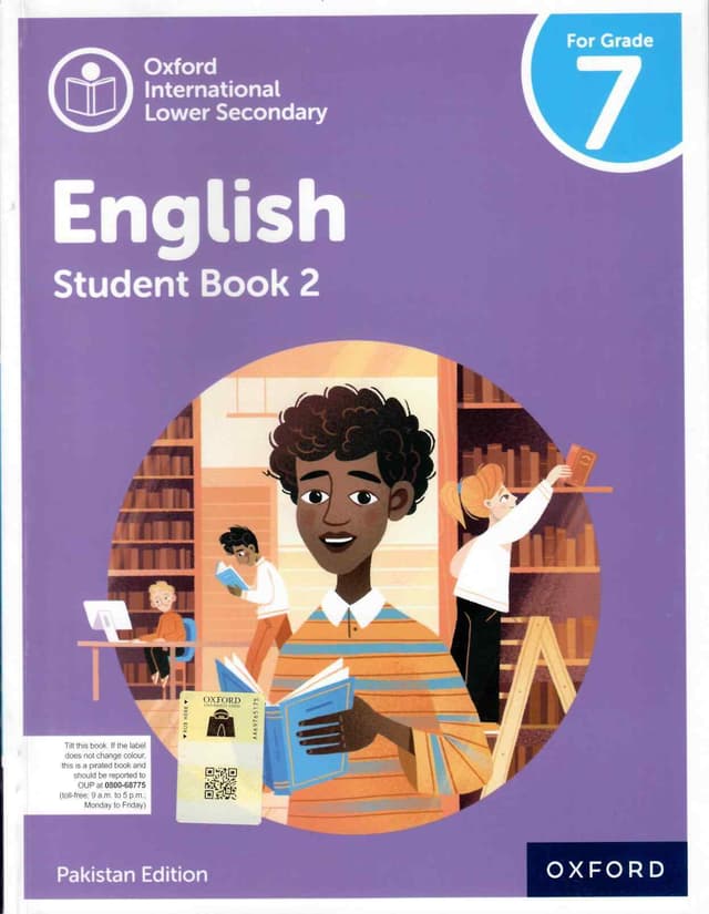 OXFORD INTERNATIONAL LOWER SECONDARY ENGLISH STUDENT BOOK 2 FOR GRADE 7