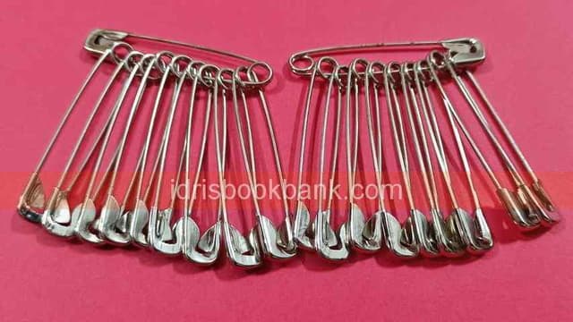 CRAFT ITEM SAFETY PIN 12 PCS
