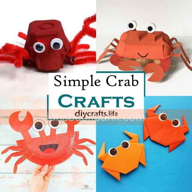 CRAFT ITEM CRAB 5 PCS