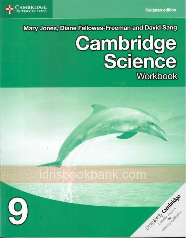 CAMBRIDGE SCIENCE WORKBOOK 9