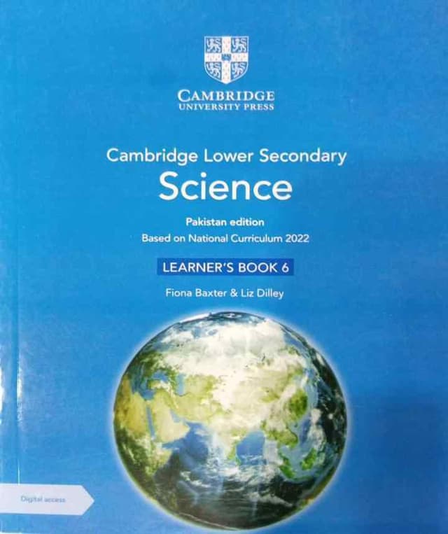 CAMBRIDGE LOWER SECONDARY SCIENCE LEARNER BOOK 6 (ORIGNAL PRICE-4695)